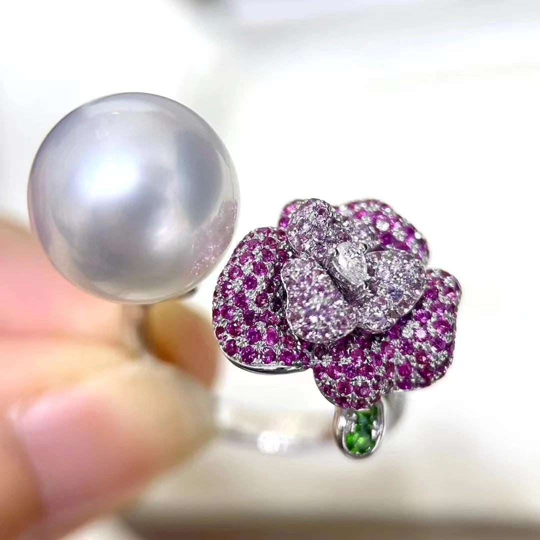 MJ Fine Pearl Ring Jewelry 925 Sterling Silver Natural Fresh Water 10-11mm White Peals Rings for Women Fine Pearls Rings
MJ Fine Pearl Ring Jewelry 925 Sterling Silver Natural Fresh Water 10-11mm White Peals Rings for Women Fine Pearls Rings