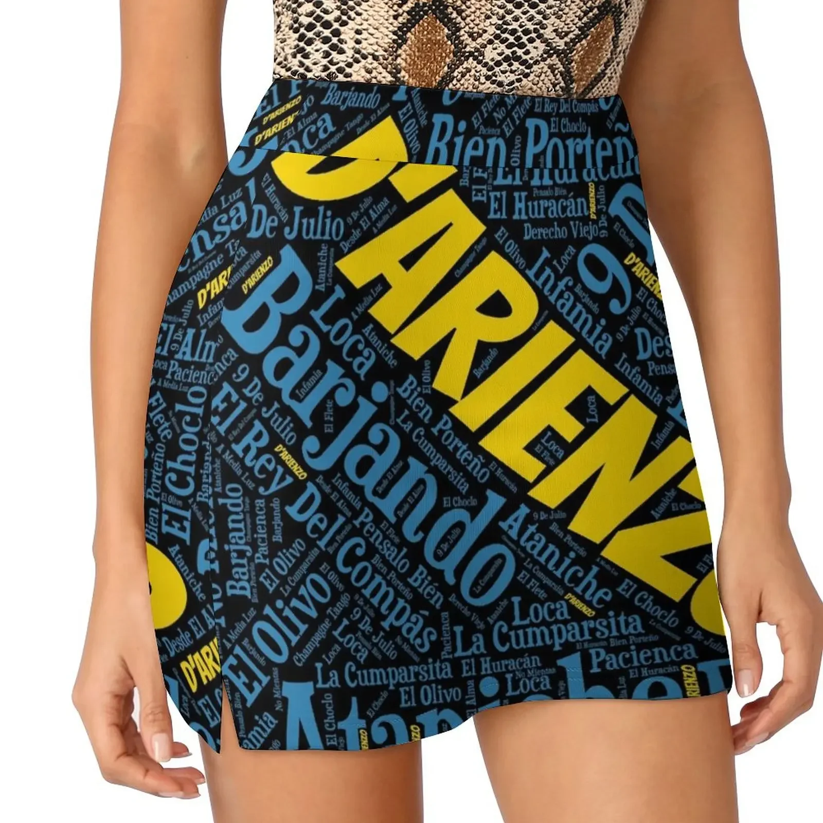 Argentine Tango D'Arienzo Word Font Art Mini Skirt Short skirt woman Korean clothing Skort for women skirt set
Argentine Tango D'Arienzo Word Font Art Mini Skirt Short skirt woman Korean clothing Skort for women skirt set