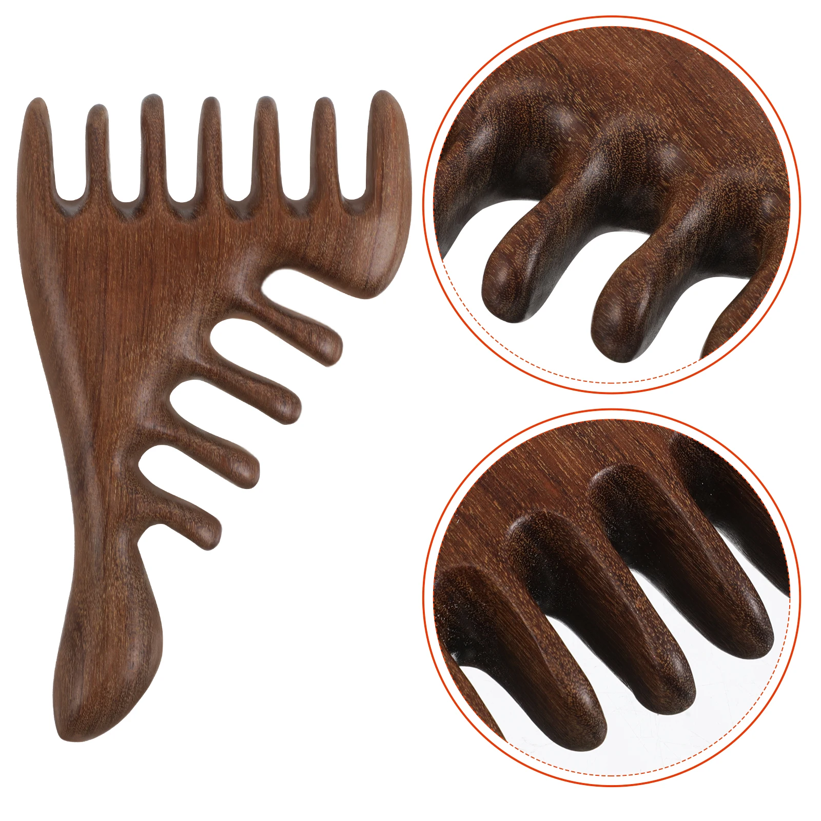 Big Teeth Ebony Massage Comb Travel Hair Wide Tooth Combs Sandalwood Scalp Massager
Big Teeth Ebony Massage Comb Travel Hair Wide Tooth Combs Sandalwood Scalp Massager