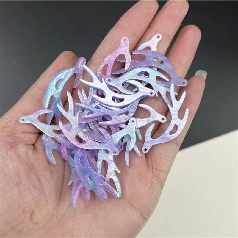 10Pcs/Lot New Retro Acetic Acid Deer Horn Beads Leaves Charm Connectors Diy Earrings Bride Hair Jewelry Making Resin Acessories
10Pcs/Lot New Retro Acetic Acid Deer Horn Beads Leaves Charm Connectors Diy Earrings Bride Hair Jewelry Making Resin Acessories