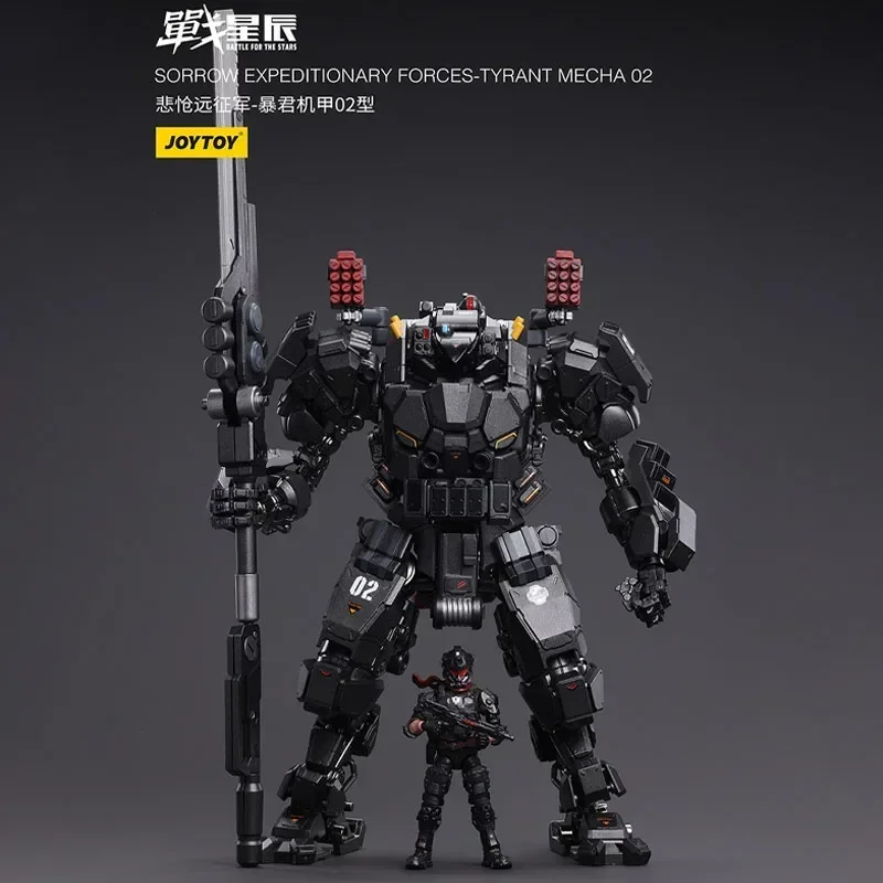 In Stock JOYTOY Original Model Kit SORROW EXPEDITIONARY FORCES-TYRANT MECHA 02 1/18 Anime Figure Model Toys Model Gifts for Boys 
In Stock JOYTOY Original Model Kit SORROW EXPEDITIONARY FORCES-TYRANT MECHA 02 1/18 Anime Figure Model Toys Model Gifts for Boys