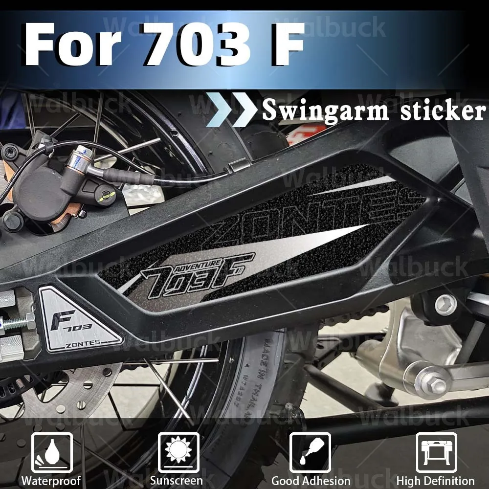 For Zontes 703F F703 703 F Adventure 2024 Motorcycle Roating Shaft SwingArm Sticker Protection Swing Arm Scratch-Proof Decal
For Zontes 703F F703 703 F Adventure 2024 Motorcycle Roating Shaft SwingArm Sticker Protection Swing Arm Scratch-Proof Decal
