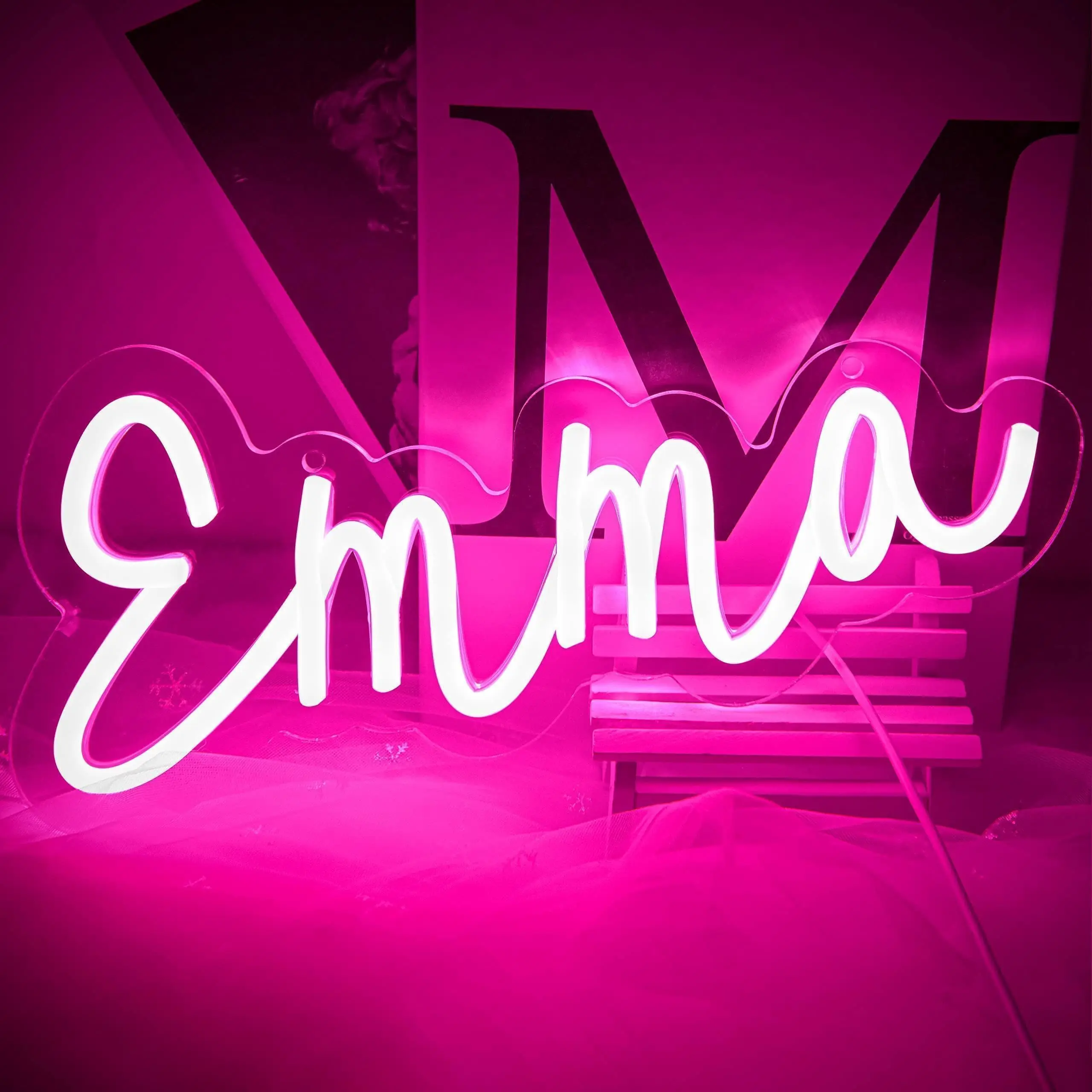 Emma's Delight LED Neon, USB Powered Dimmable LED Neon, Suitable for Game Rooms, Men's Caves, Party Wall Decorations
Emma's Delight LED Neon, USB Powered Dimmable LED Neon, Suitable for Game Rooms, Men's Caves, Party Wall Decorations