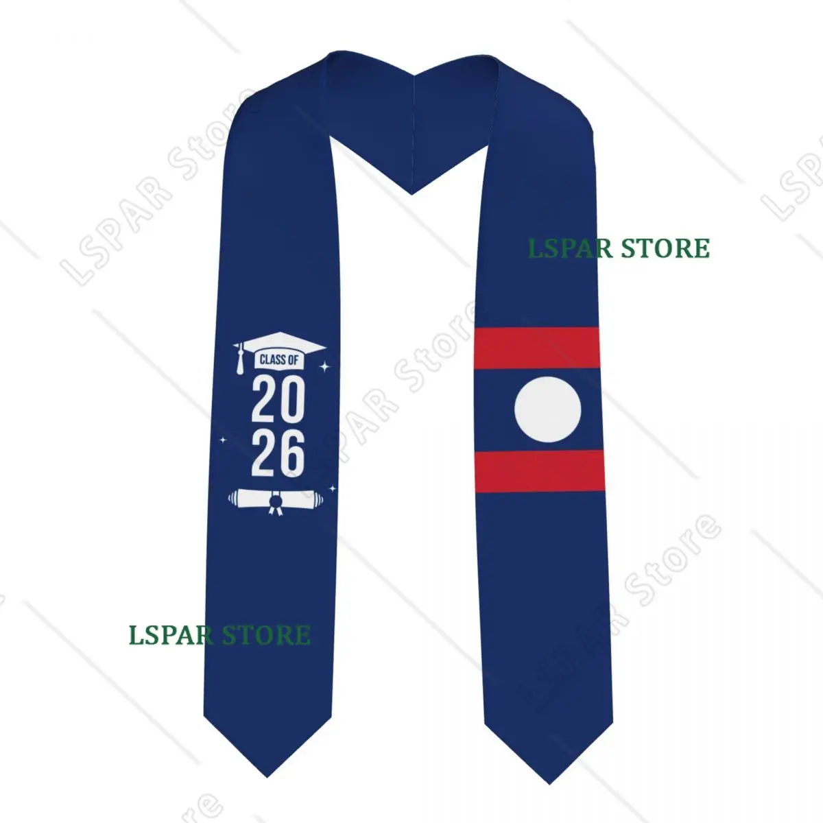 Class Of 2026 Laos Flag Graduation Stole Sash Scarf For International Students Proud 183CM Long
Class Of 2026 Laos Flag Graduation Stole Sash Scarf For International Students Proud 183CM Long