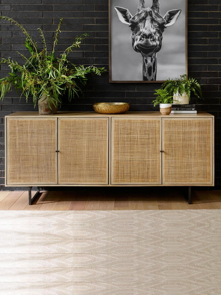 Solid Wood Sideboard Integrated Wall Rattan Storage Cabinet Storage Tea Cabinet Home Modern
Solid Wood Sideboard Integrated Wall Rattan Storage Cabinet Storage Tea Cabinet Home Modern