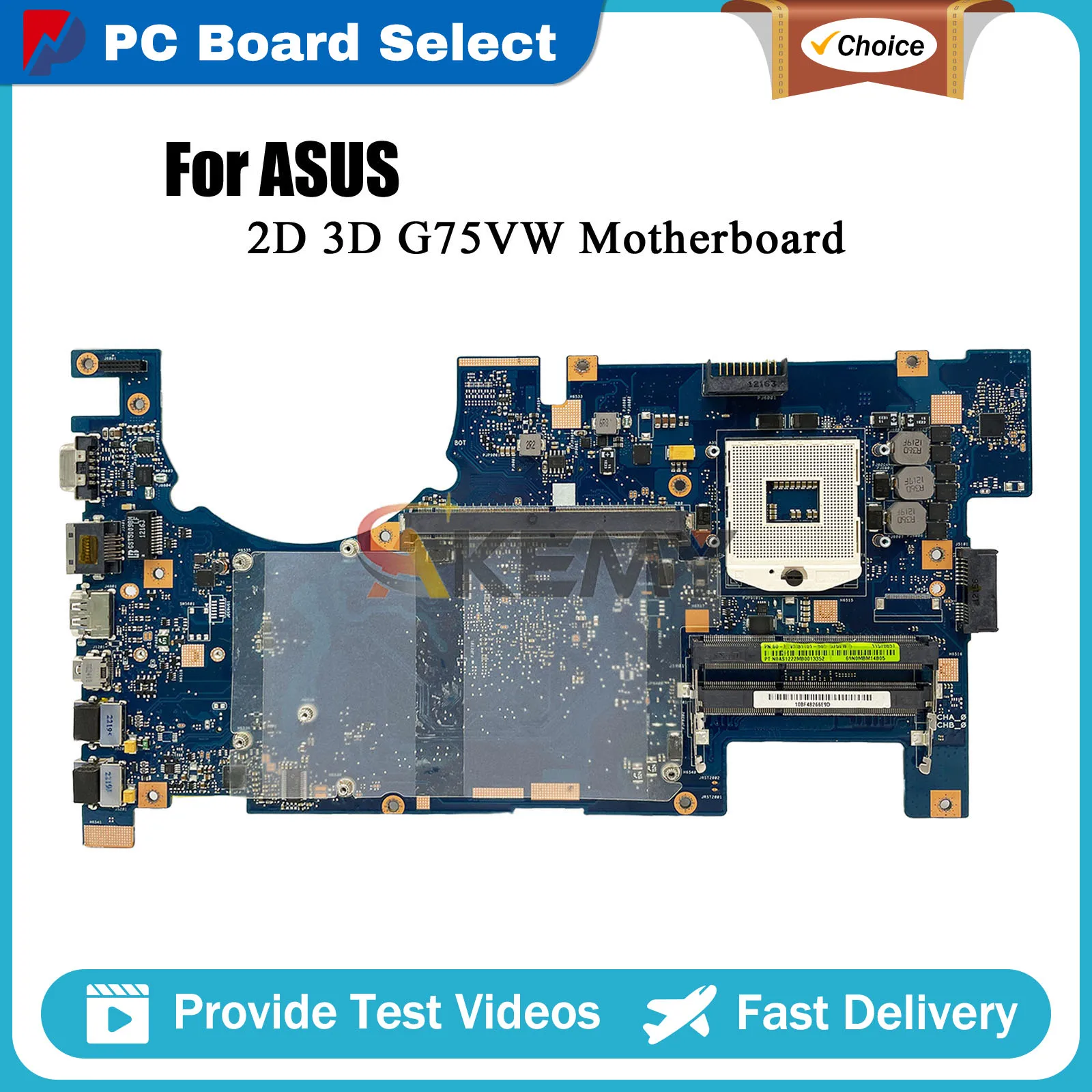G75VW 2D Laptop Motherboard For ASUS ROG G75V G75VW G75VX Notebook Mainboard This item is in stock 100% tests OK fast shipping
G75VW 2D Laptop Motherboard For ASUS ROG G75V G75VW G75VX Notebook Mainboard This item is in stock 100% tests OK fast shipping