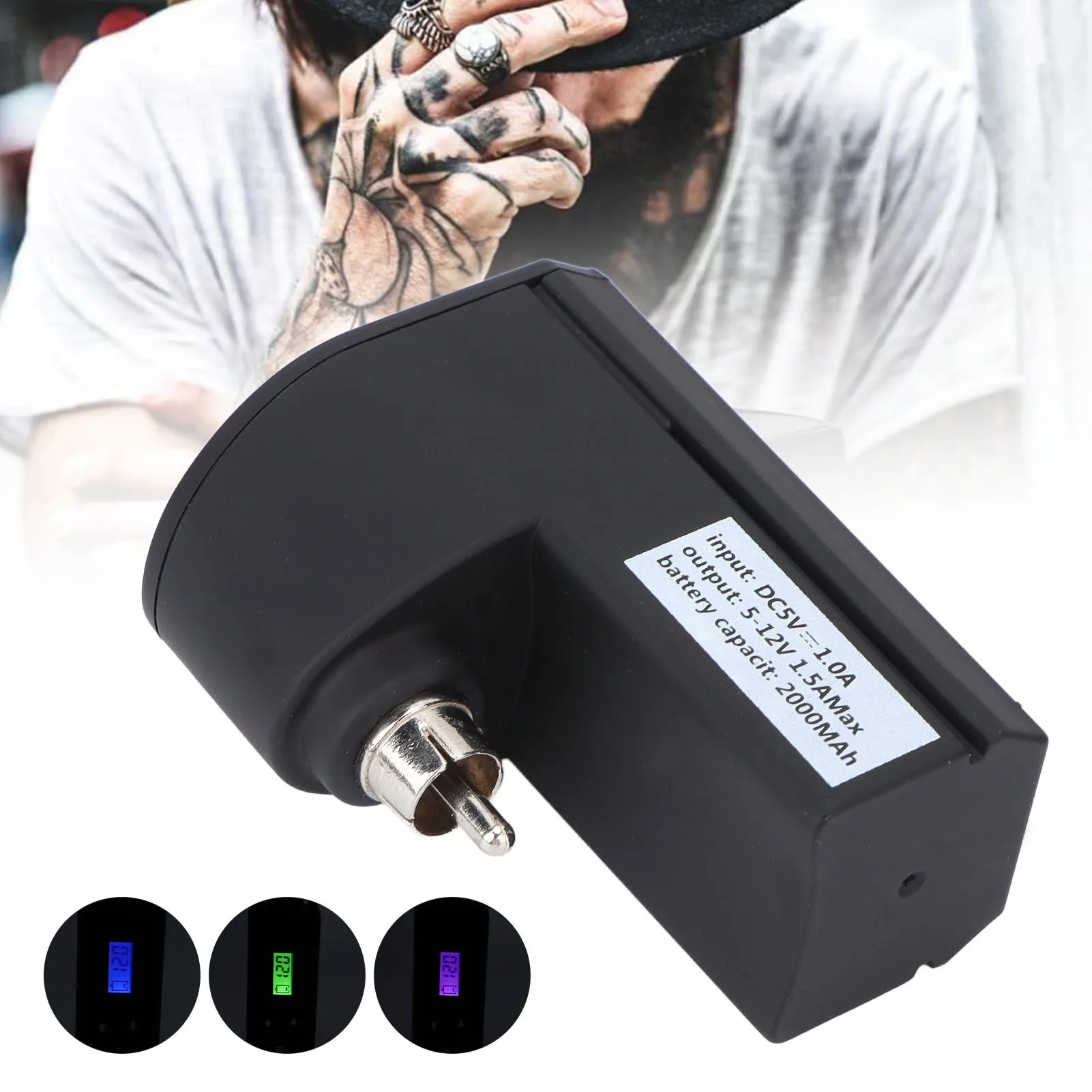 LCD Tattoo Battery Bend Tattoo Power Supply Cordless Tattoo Power Supply LCD Tattoo Machine Battery Cordless Tattoo Power Supply
LCD Tattoo Battery Bend Tattoo Power Supply Cordless Tattoo Power Supply LCD Tattoo Machine Battery Cordless Tattoo Power Supply