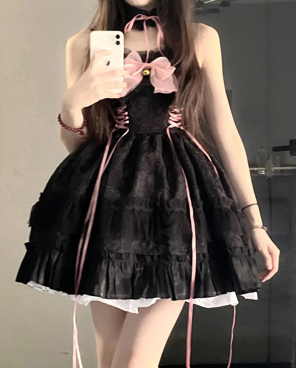 Японское милое платье Лолиты Jsk, женское готическое платье Y2k с бантом и кружевом, оборками, вечерние мини-платья, Harajuku Kawaii, черные платья
Японское милое платье Лолиты Jsk, женское готическое платье Y2k с бантом и кружевом, оборками, вечерние мини-платья, Harajuku Kawaii, черные платья