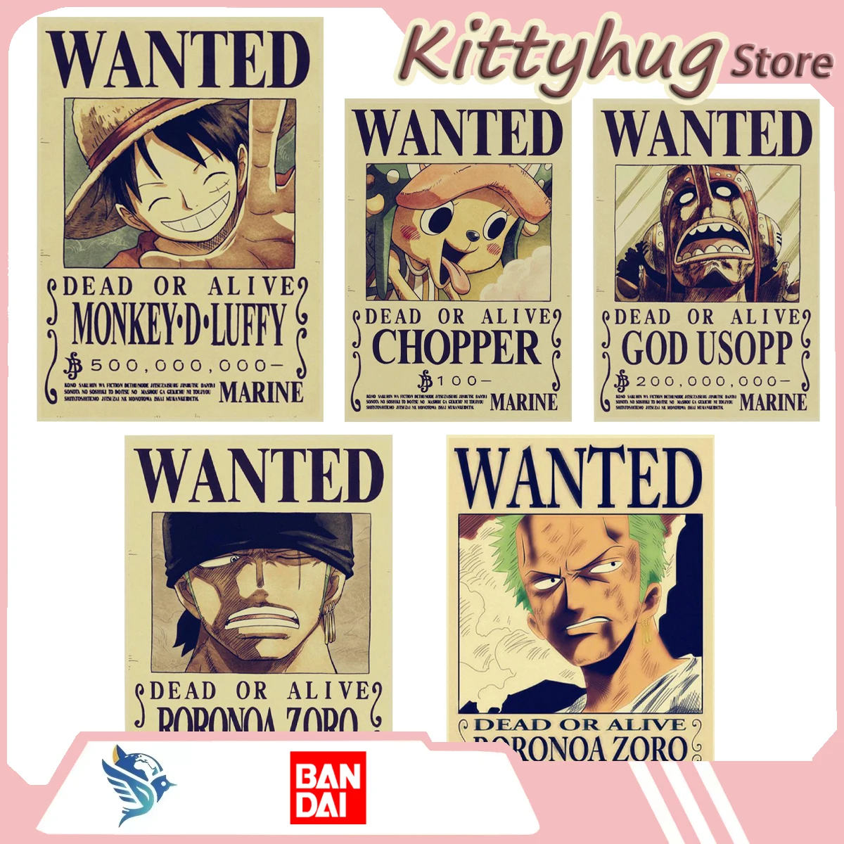 One Piece Monkey D. Luffy Cool Anime Poster Bar And Coffee Shop Bedroom Vintage Kraft Paper Decorative Wall Paintings Gift
One Piece Monkey D. Luffy Cool Anime Poster Bar And Coffee Shop Bedroom Vintage Kraft Paper Decorative Wall Paintings Gift