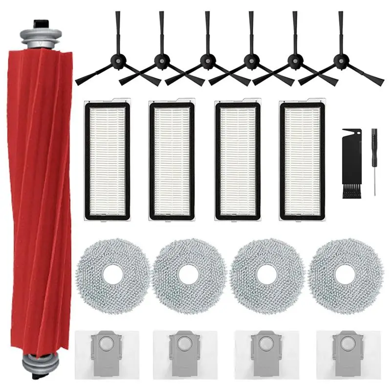 A65Z For Roborock Qrevo S, Qrevo Pro, Qrevo Maxv Robot Vacuum Cleaner Main Side Brush Hepa Filter Mop Cloth Dust Bags Parts
A65Z For Roborock Qrevo S, Qrevo Pro, Qrevo Maxv Robot Vacuum Cleaner Main Side Brush Hepa Filter Mop Cloth Dust Bags Parts