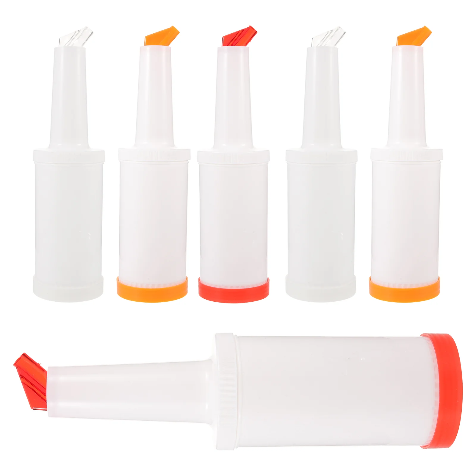 6 Pcs Assorted Color Juice Bottle Fruit Pour Bottles Bar Container Lightweight Wide Spout
6 Pcs Assorted Color Juice Bottle Fruit Pour Bottles Bar Container Lightweight Wide Spout