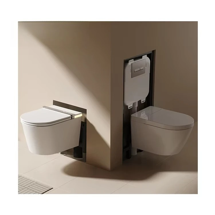 Female Cleaning Auto Flush Bidet Instant Heater Smart Toilet
Female Cleaning Auto Flush Bidet Instant Heater Smart Toilet