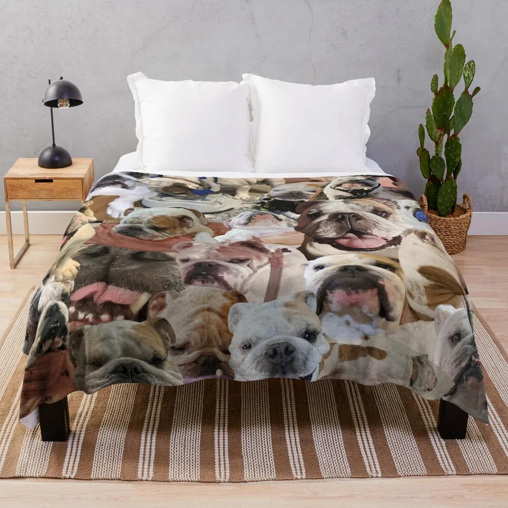 Mochi the English Bulldog Collage Throw Blanket christmas decoration For Sofa Thin Blankets
Mochi the English Bulldog Collage Throw Blanket christmas decoration For Sofa Thin Blankets