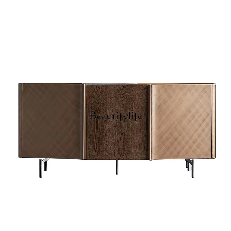 Light luxury dining side cabinet, modern simple household small apartment, high-end cabinet
Light luxury dining side cabinet, modern simple household small apartment, high-end cabinet