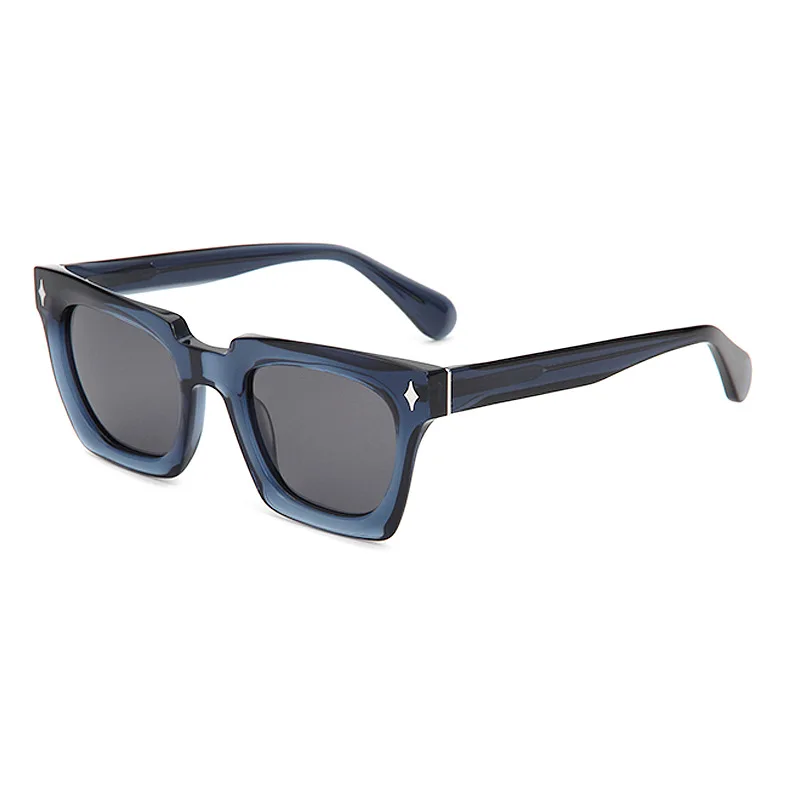New Retro Big Square Acetate Sunglasses Men Women Punk Rivet Luxury UV400 Couple Shades Multi Color For Outdoor Driving
New Retro Big Square Acetate Sunglasses Men Women Punk Rivet Luxury UV400 Couple Shades Multi Color For Outdoor Driving