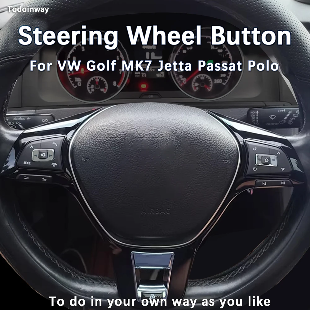 Multifunction Steering Wheel Control Button Volume Audio Switch For VW Santana Golf Jetta MK7 Bora Lavida Passat B8 Interior
Multifunction Steering Wheel Control Button Volume Audio Switch For VW Santana Golf Jetta MK7 Bora Lavida Passat B8 Interior