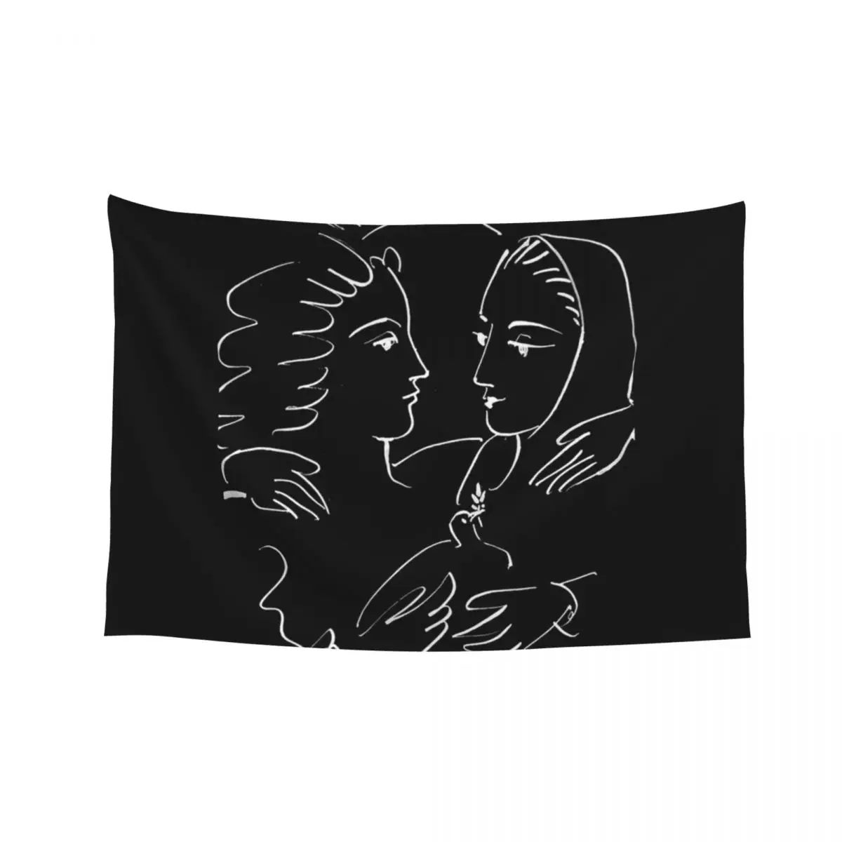 DOVE of PEACE : Vintage 1955Silhouette Friendship Print Tapestry Aesthetics For Room Bed Room Decoration Tapestry
DOVE of PEACE : Vintage 1955Silhouette Friendship Print Tapestry Aesthetics For Room Bed Room Decoration Tapestry
