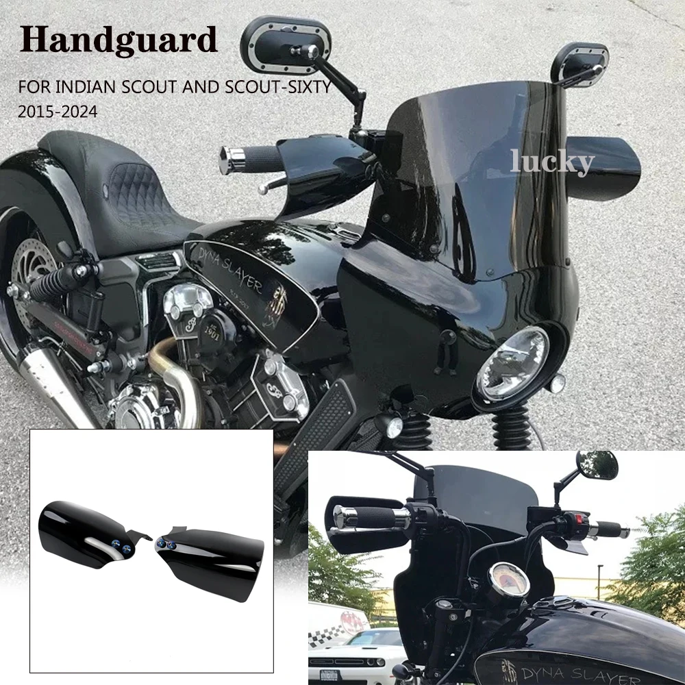 Motorcycle Hand Guards Handlebar Shield Cover Handguards FOR 2015 - 2024 INDIAN SCOUT AND SCOUT-SIXTY NEW Polycarbonate
Motorcycle Hand Guards Handlebar Shield Cover Handguards FOR 2015 - 2024 INDIAN SCOUT AND SCOUT-SIXTY NEW Polycarbonate