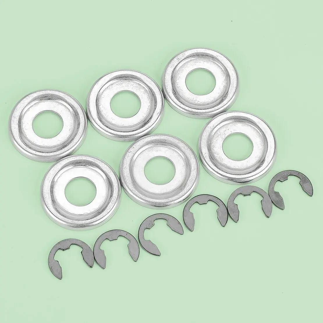 0000 958 1022 6 Sets Clutch Sprocket Disc Washer Ring & Clip Fit For Stihl 017 018 019 MS170 MS180 MS190 MS191 MS192 MS240 MS241
0000 958 1022 6 Sets Clutch Sprocket Disc Washer Ring & Clip Fit For Stihl 017 018 019 MS170 MS180 MS190 MS191 MS192 MS240 MS241