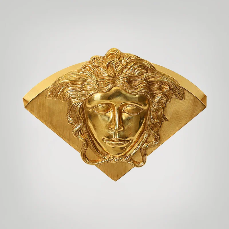 European Design Creative Brass Statue Of A God Living Room Wall Lamp Master Bedroom Study Art Led Wall Light
European Design Creative Brass Statue Of A God Living Room Wall Lamp Master Bedroom Study Art Led Wall Light