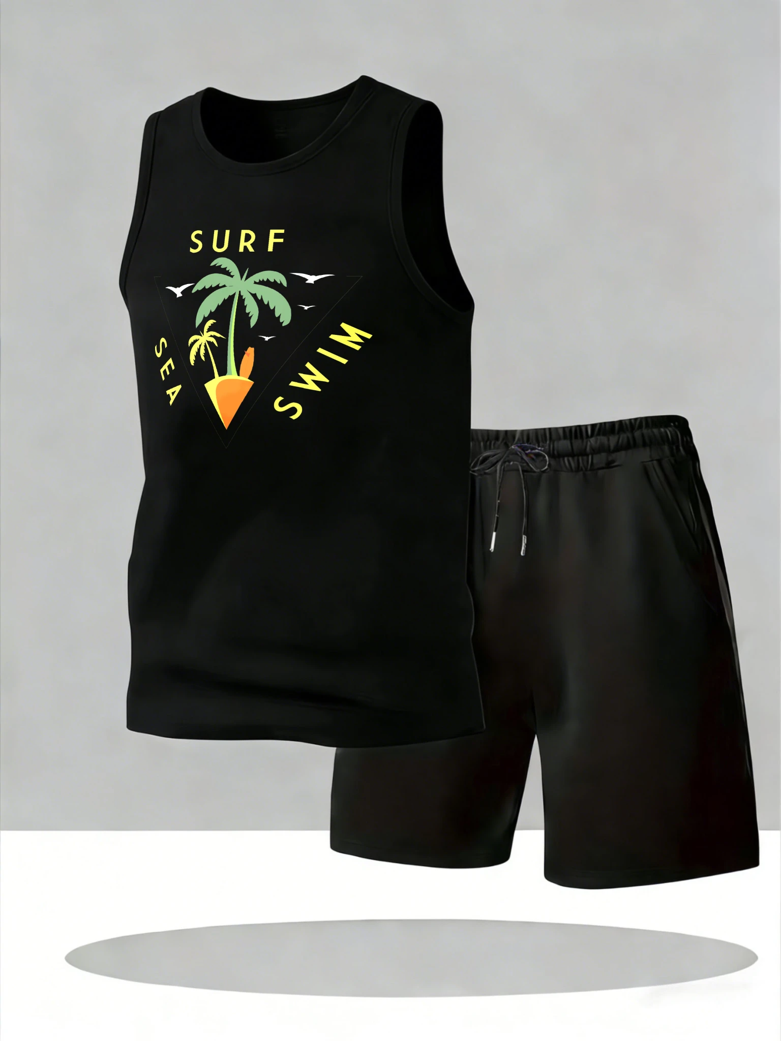 Men's Tank Top Sets 2026 Summer Quick drying oversize running sweat suit sports Breathable sports two-piece beach crewneck
Men's Tank Top Sets 2026 Summer Quick drying oversize running sweat suit sports Breathable sports two-piece beach crewneck