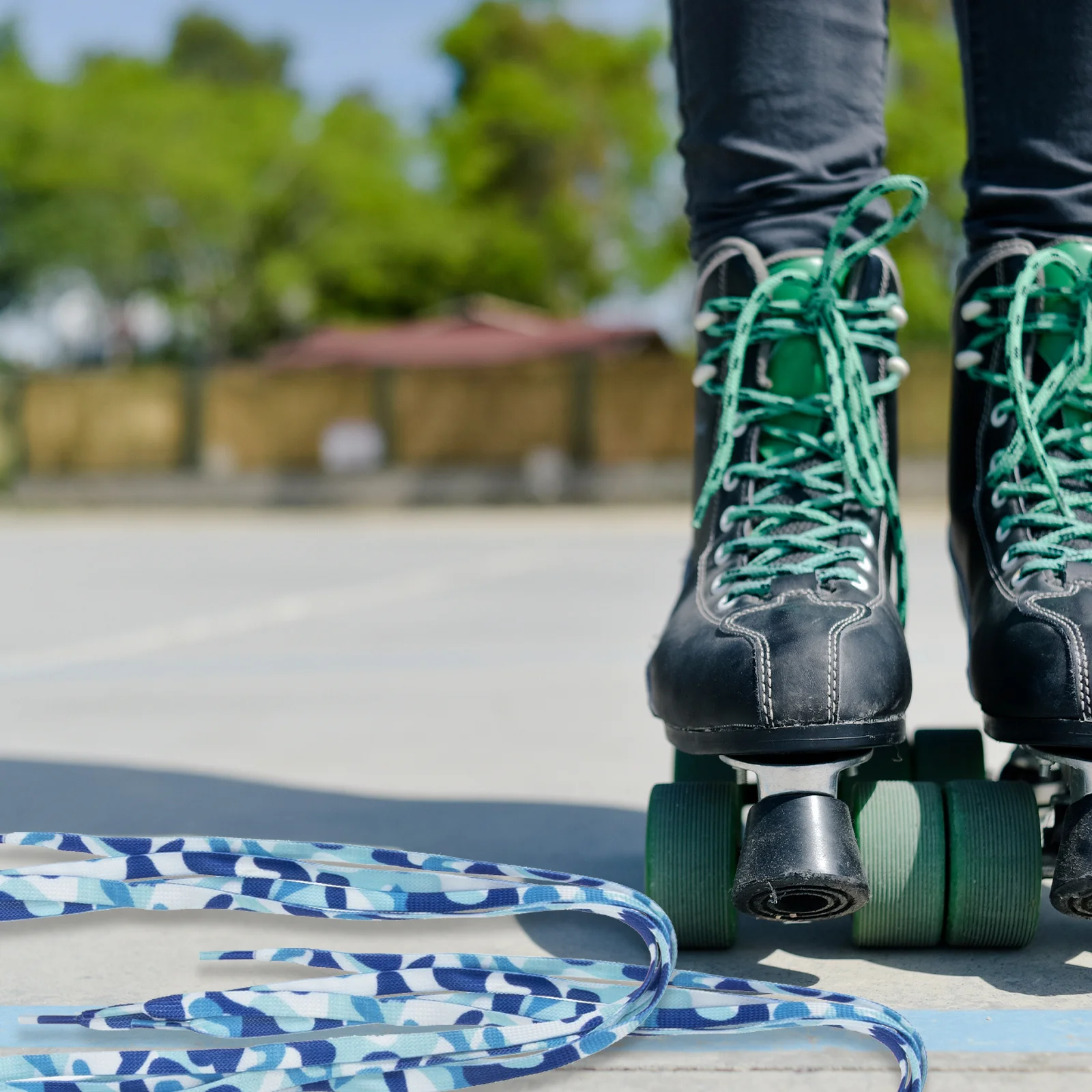 1Pair Decorative Beautiful Roller Skate Laces Sports Shoe Laces Polyester Material Tightly Woven Construction Elasticity
1Pair Decorative Beautiful Roller Skate Laces Sports Shoe Laces Polyester Material Tightly Woven Construction Elasticity