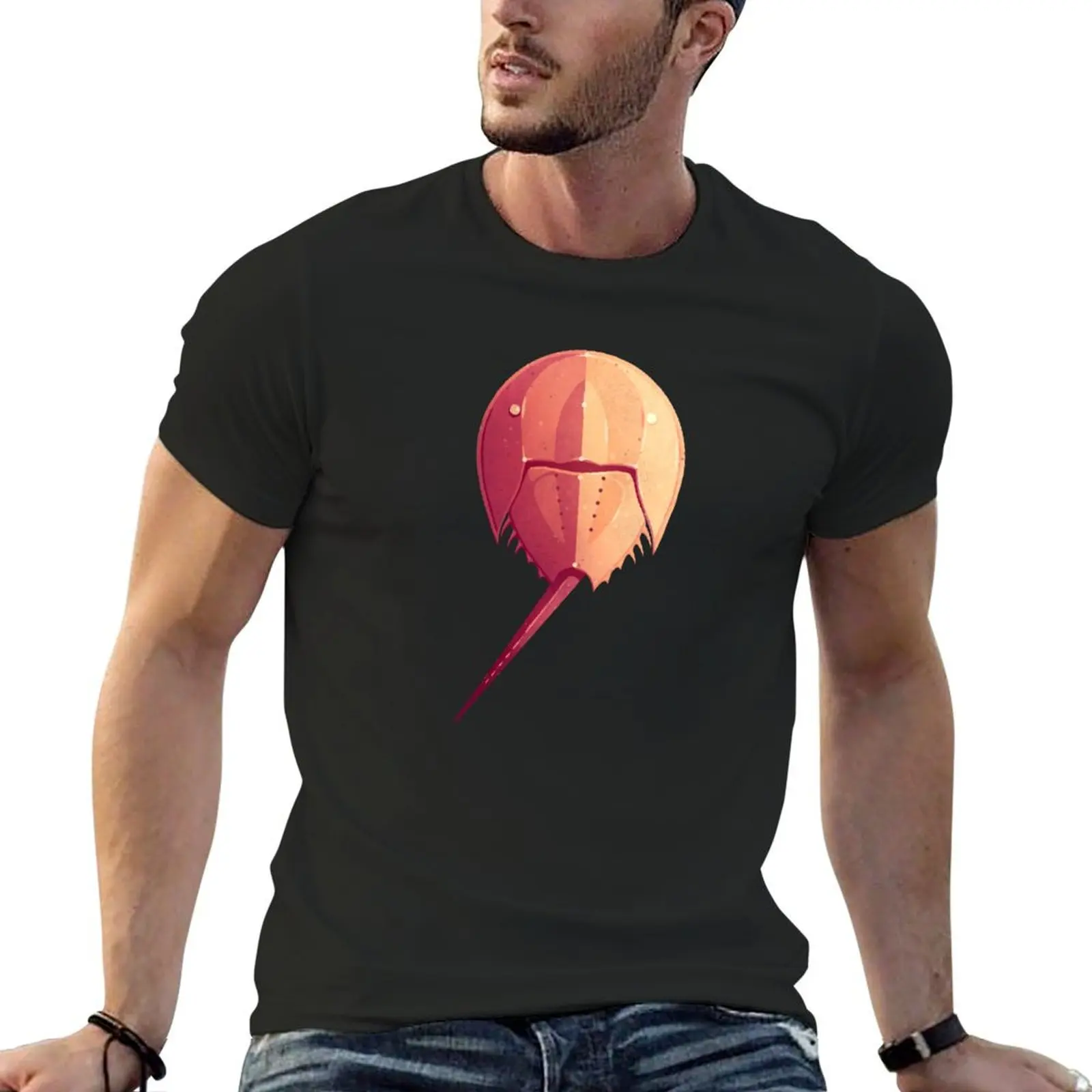 Horseshoe Crab T-Shirt oversized graphic tee quick drying Blouse oversized t shirt black t-shirts for men
Horseshoe Crab T-Shirt oversized graphic tee quick drying Blouse oversized t shirt black t-shirts for men
