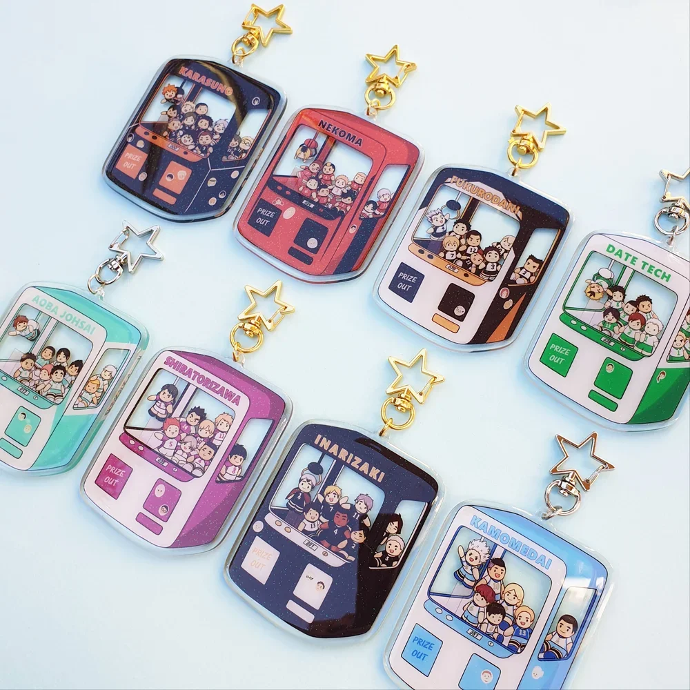 6Cm Acrylic Keychain for Haikyuu Karasuno High Anime Cartoons Backpack Decoration Pendant Cute Anime Merchandise Fan Gift
6Cm Acrylic Keychain for Haikyuu Karasuno High Anime Cartoons Backpack Decoration Pendant Cute Anime Merchandise Fan Gift