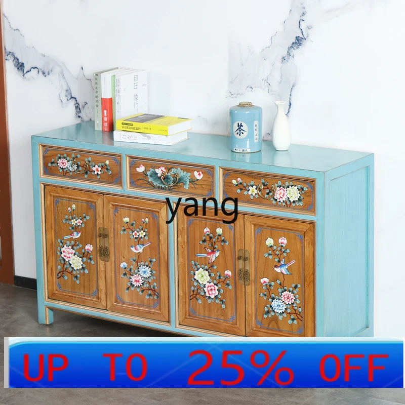 LMM New Chinese Painted Dining Side Cabinet Solid Wood Classical Living Room Locker Classical TV Cabinet
LMM New Chinese Painted Dining Side Cabinet Solid Wood Classical Living Room Locker Classical TV Cabinet