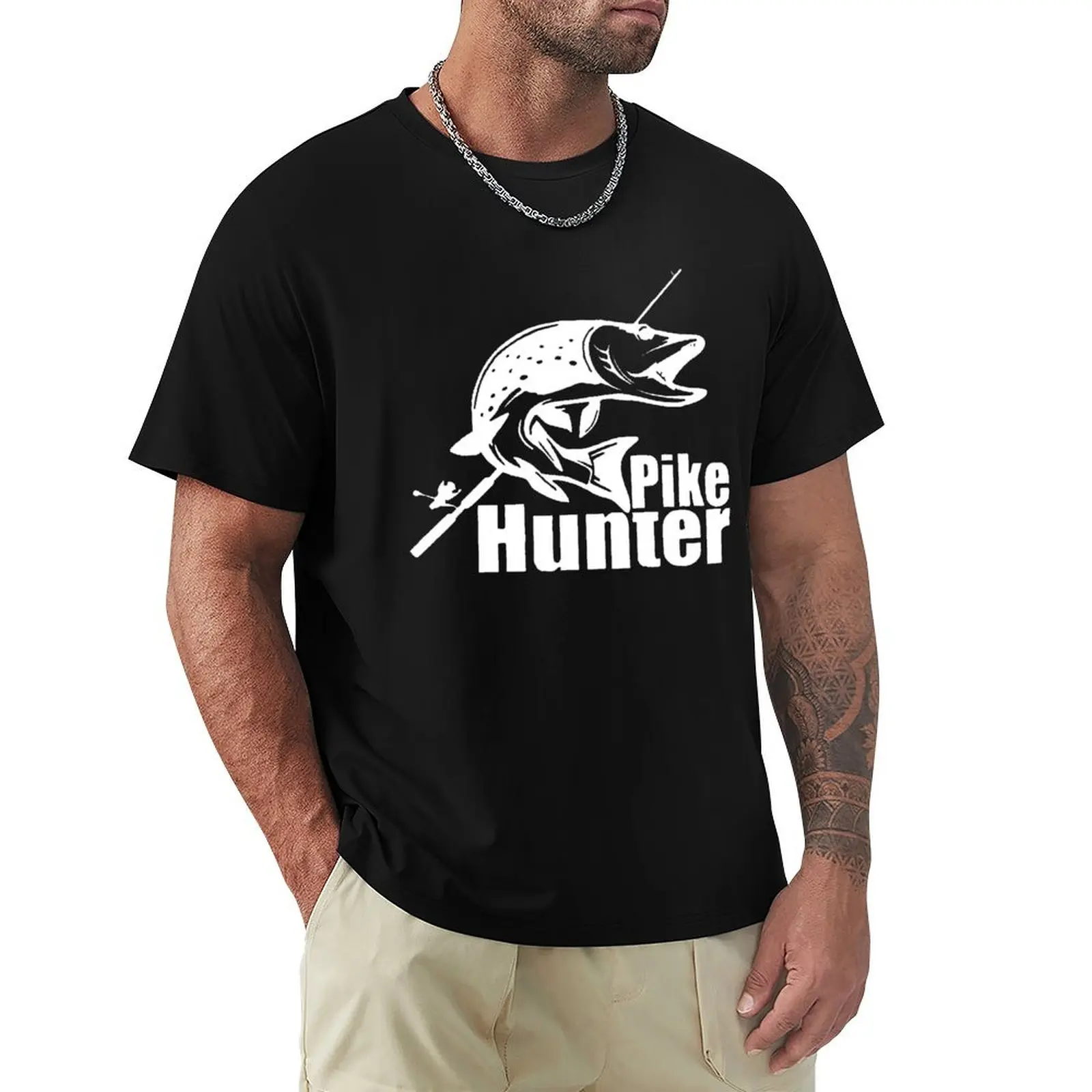 Hot Pike Hunter Fish T Shirt Harajuku Short Sleeve T-shirt 100% Cotton Graphics Tshirt Tops
Hot Pike Hunter Fish T Shirt Harajuku Short Sleeve T-shirt 100% Cotton Graphics Tshirt Tops