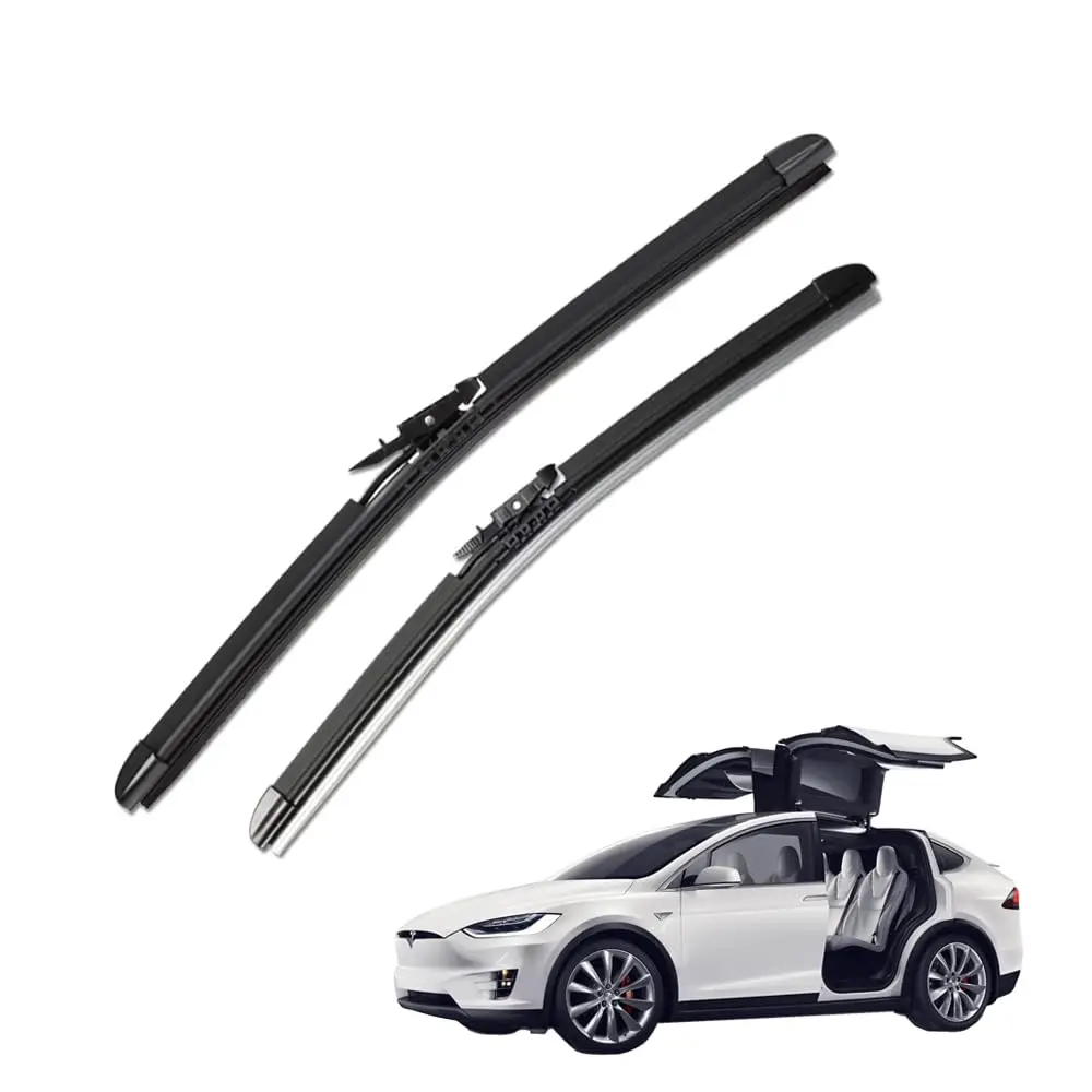 Silicone Windshield Wiper Blades 28 Inch And 18 Inch Pair For Front Glass Black With Built-In Washer
Silicone Windshield Wiper Blades 28 Inch And 18 Inch Pair For Front Glass Black With Built-In Washer