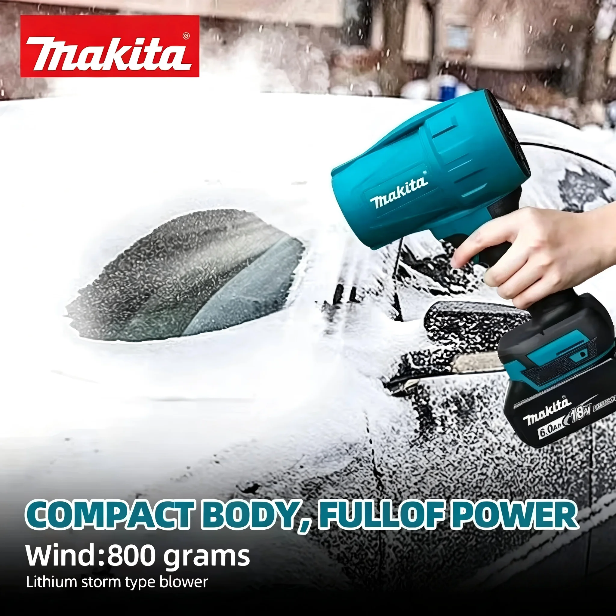 Бесщеточный электрический турбовентилятор Makita 2000 Вт, 200 м/с, для сушки автомобилей, удаления снега и пыли, совместимый с аккумулятором Makita 18В.
Бесщеточный электрический турбовентилятор Makita 2000 Вт, 200 м/с, для сушки автомобилей, удаления снега и пыли, совместимый с аккумулятором Makita 18В.