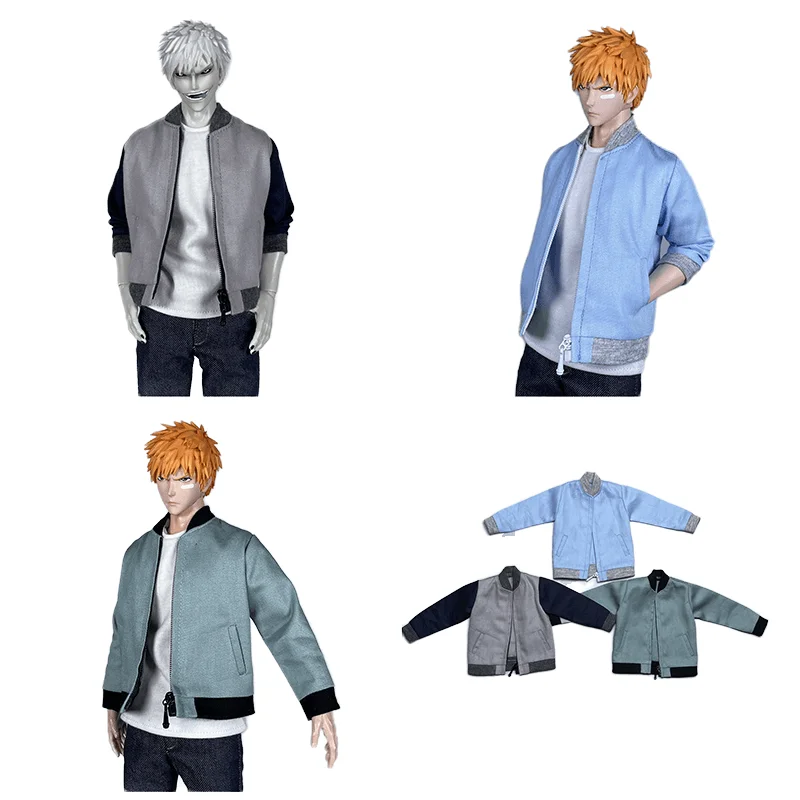 1/6 Scale Trend Men Women Soldier Jacket Zipper 12 Inch Action Figure Body Cute Doll Clothes Model Sports Street
1/6 Scale Trend Men Women Soldier Jacket Zipper 12 Inch Action Figure Body Cute Doll Clothes Model Sports Street