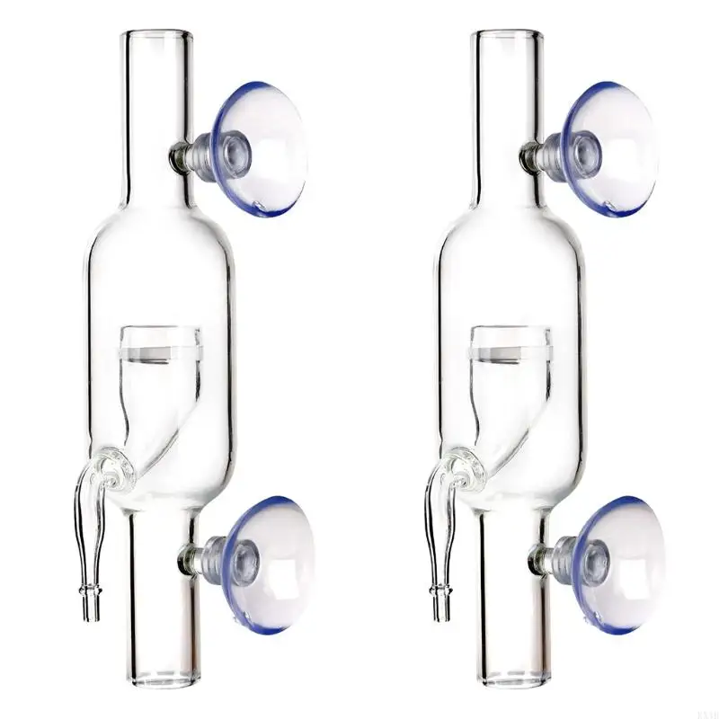 KX4B Glass CO2 Diffuser with Suctions Cups Clear Inline Atomizer for Planted for Tank
KX4B Glass CO2 Diffuser with Suctions Cups Clear Inline Atomizer for Planted for Tank