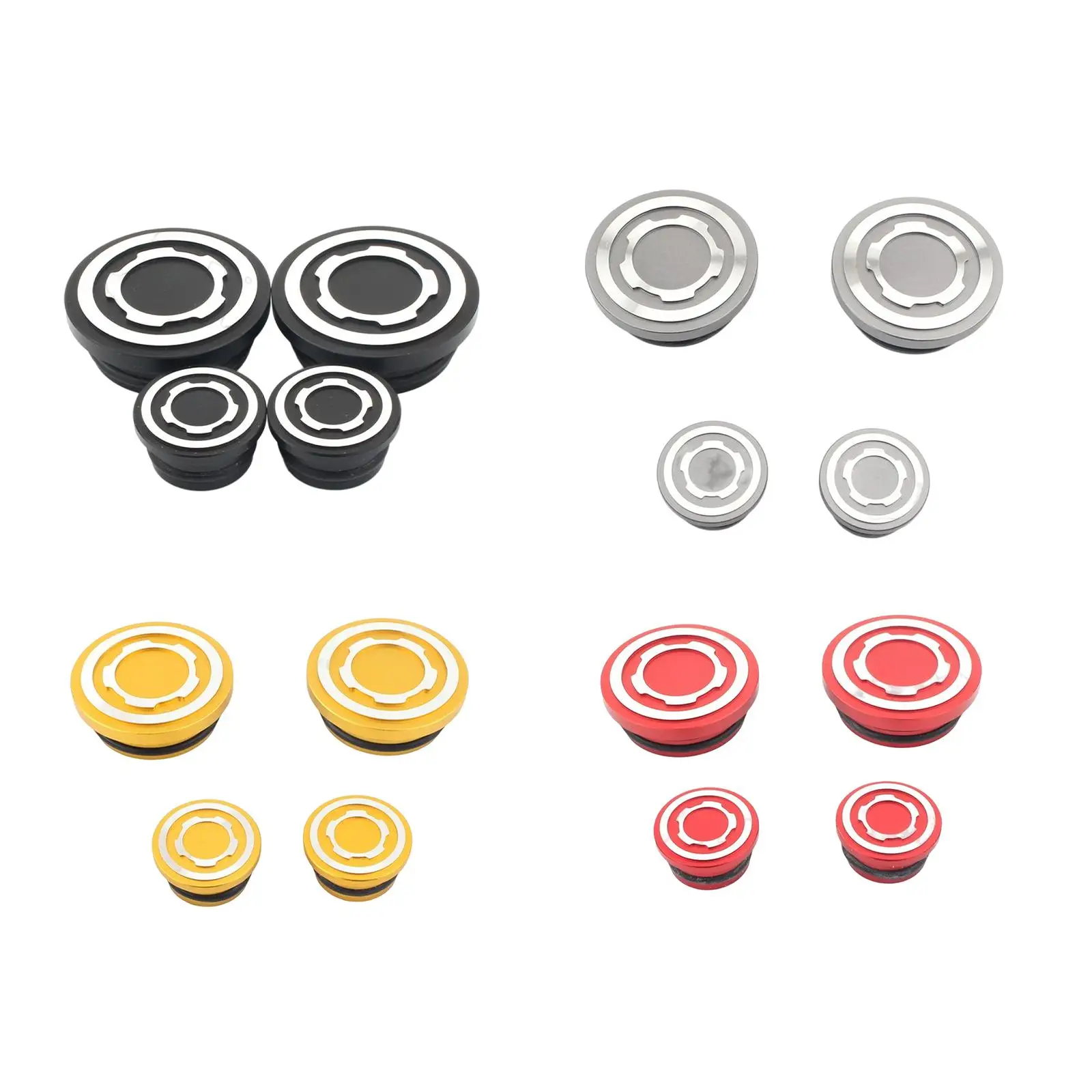 4x Motorcycle Frame Hole Caps Cover Plug Aluminum for Ducati Scrambler 400 800 1100 Motorbike Replace Parts Durable
4x Motorcycle Frame Hole Caps Cover Plug Aluminum for Ducati Scrambler 400 800 1100 Motorbike Replace Parts Durable