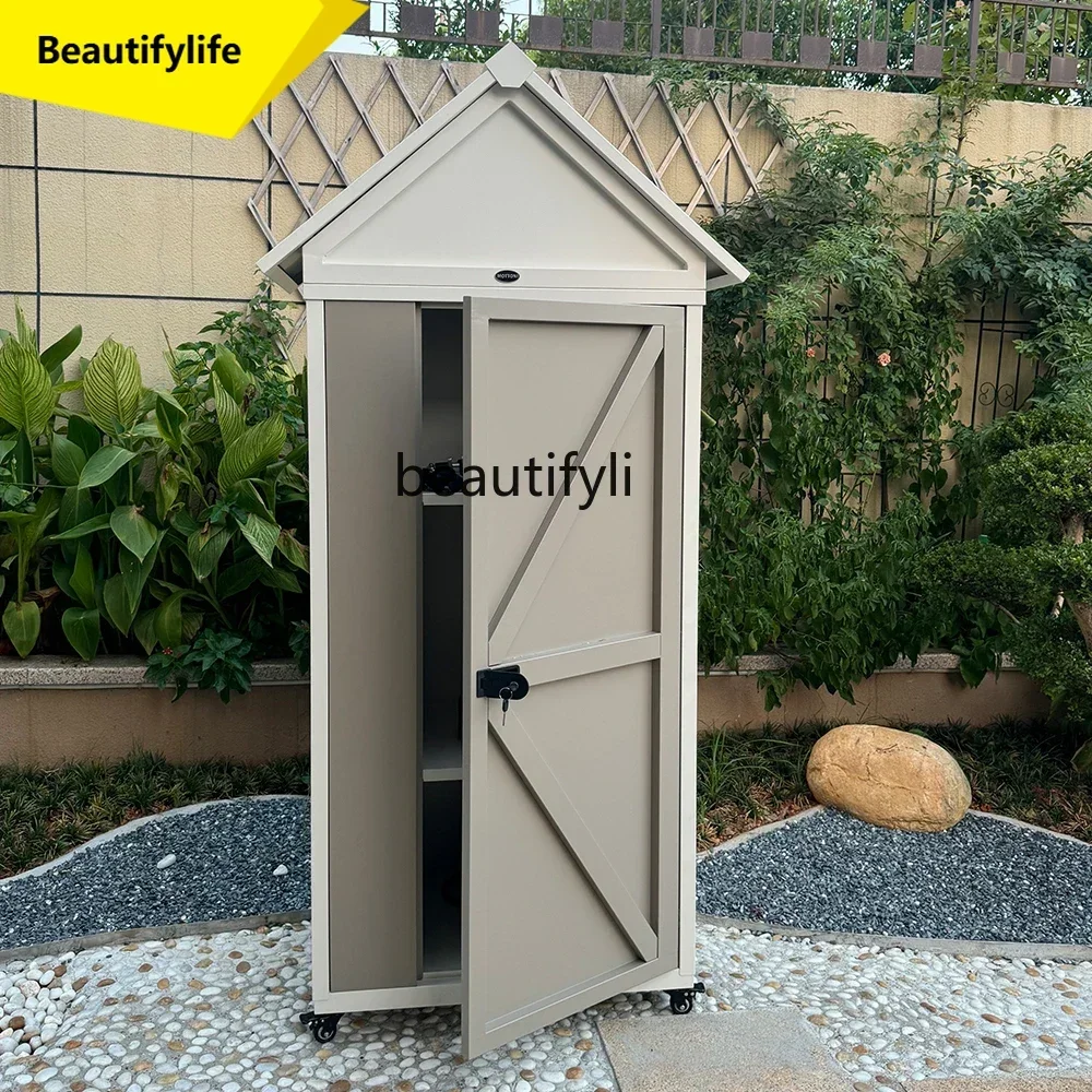 Q181 Balcony Terrace Storage Cabinet Outdoor Tool Room Metal Large Locker Sunscreen Rain Protection Sunscreen Sundries Courtyar
Q181 Balcony Terrace Storage Cabinet Outdoor Tool Room Metal Large Locker Sunscreen Rain Protection Sunscreen Sundries Courtyar