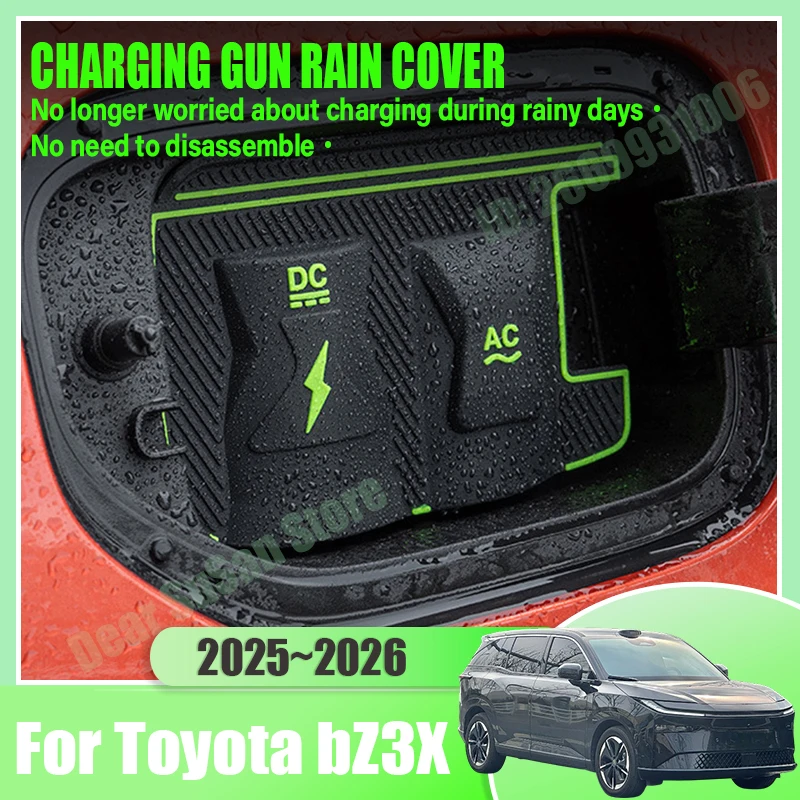 New Energy Car Charging Rain Covers For Toyota bZ3X EG10 Accessories 2025 2026 Charging Gun Waterproof Protection Case Auto Part
New Energy Car Charging Rain Covers For Toyota bZ3X EG10 Accessories 2025 2026 Charging Gun Waterproof Protection Case Auto Part
