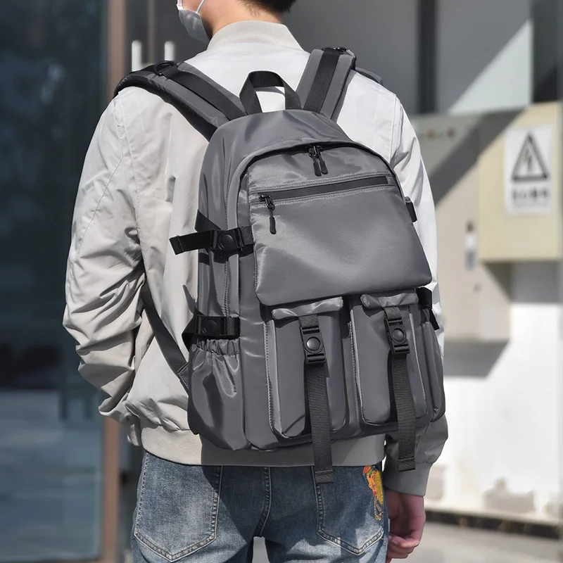 Men And Women Computer Backpack Universal Nylon Large-capacity Leisure Simple Schoolbag A Load Of Multi-pocket School Backpack
Men And Women Computer Backpack Universal Nylon Large-capacity Leisure Simple Schoolbag A Load Of Multi-pocket School Backpack