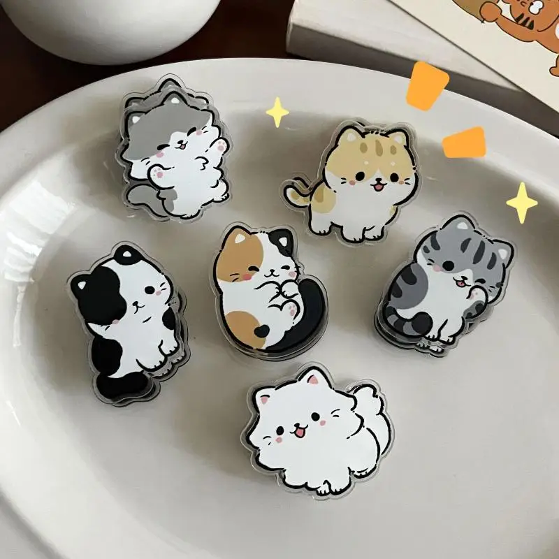 6Pcs Animal Design Cartoon Paper Clips Acrylic Note Holder Mini PP Clip for Office Desktop Calendar Binding
6Pcs Animal Design Cartoon Paper Clips Acrylic Note Holder Mini PP Clip for Office Desktop Calendar Binding