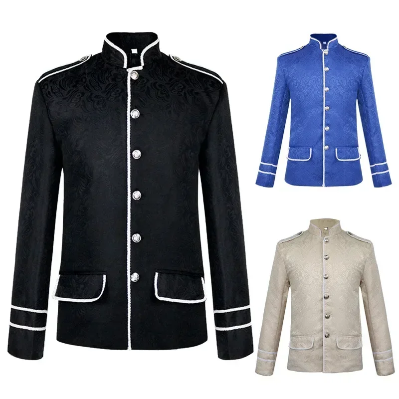 Medieval Clothing For Men Steam Retro Punk Jacket Gothic Suit Victorian Coat
Medieval Clothing For Men Steam Retro Punk Jacket Gothic Suit Victorian Coat