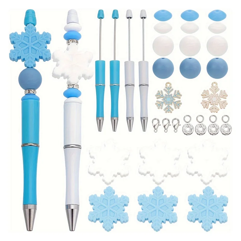 8Set Beadable Pens Plastic Bead Pens Winter Bulk Ballpoint DIY Crafting Pens Making Kit For Students Teens School
8Set Beadable Pens Plastic Bead Pens Winter Bulk Ballpoint DIY Crafting Pens Making Kit For Students Teens School