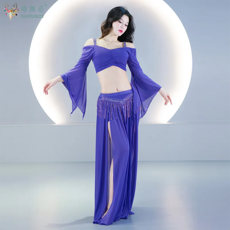 Belly Dance Performance Clothings 2 Pcs Set Top and Skirt for Adult Women Practice Clothes Outfit Stage Performance Costumes
Belly Dance Performance Clothings 2 Pcs Set Top and Skirt for Adult Women Practice Clothes Outfit Stage Performance Costumes
