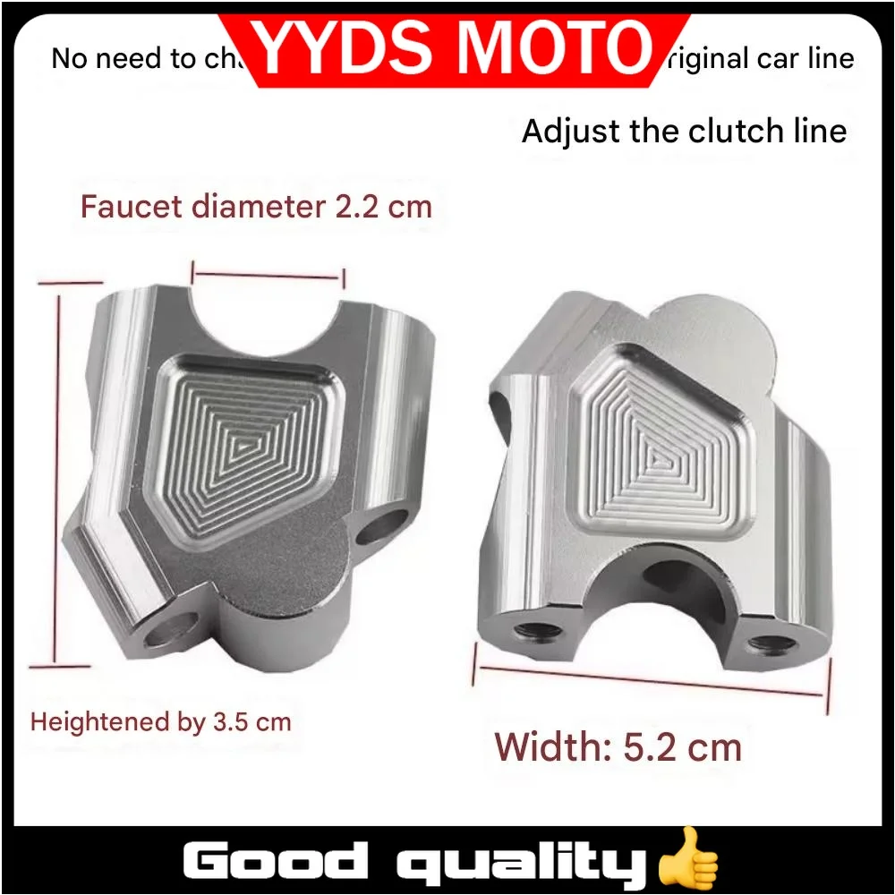 For CFMOTO CF MOTO 800MT MT800 MT 800 MT Accessories Handlebar Riser Clamp Mount Base Heightening Move Back Damping Stabilizer
For CFMOTO CF MOTO 800MT MT800 MT 800 MT Accessories Handlebar Riser Clamp Mount Base Heightening Move Back Damping Stabilizer