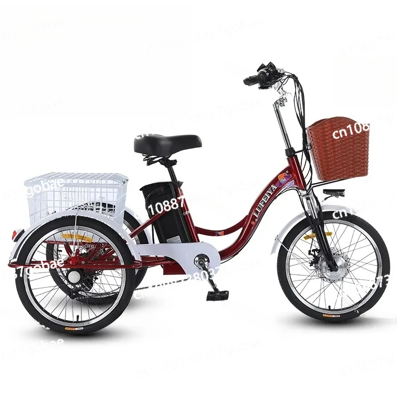 Tricycle with Pull Basket Adults, 3 Wheel, Lithium Battery, 12A, 350W, 20 in, Speed 20 in, 20 In
Tricycle with Pull Basket Adults, 3 Wheel, Lithium Battery, 12A, 350W, 20 in, Speed 20 in, 20 In