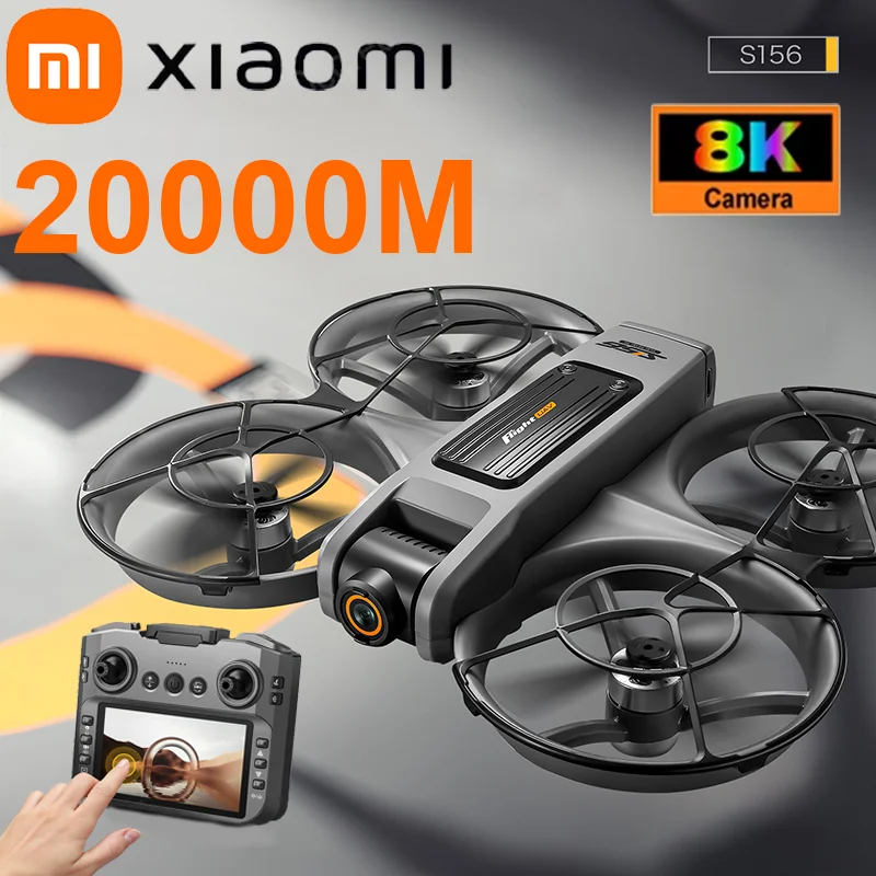 Xiaomi S156 Drone Professional 8K Camera with 5G WiFi FPV UAV Screen Remote Control and Obstacle Avoidance Quadcopter 2025 New
Xiaomi S156 Drone Professional 8K Camera with 5G WiFi FPV UAV Screen Remote Control and Obstacle Avoidance Quadcopter 2025 New