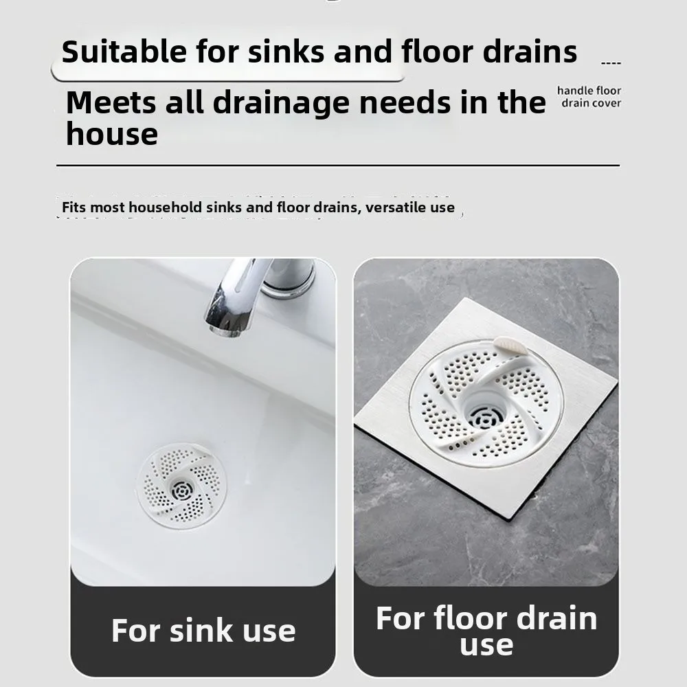 3pcs New Vortex Floor Drain Anti-Clogging Rotating Drain Cover Mesh Design Bug Proof Hair Collector Bathroom
3pcs New Vortex Floor Drain Anti-Clogging Rotating Drain Cover Mesh Design Bug Proof Hair Collector Bathroom
