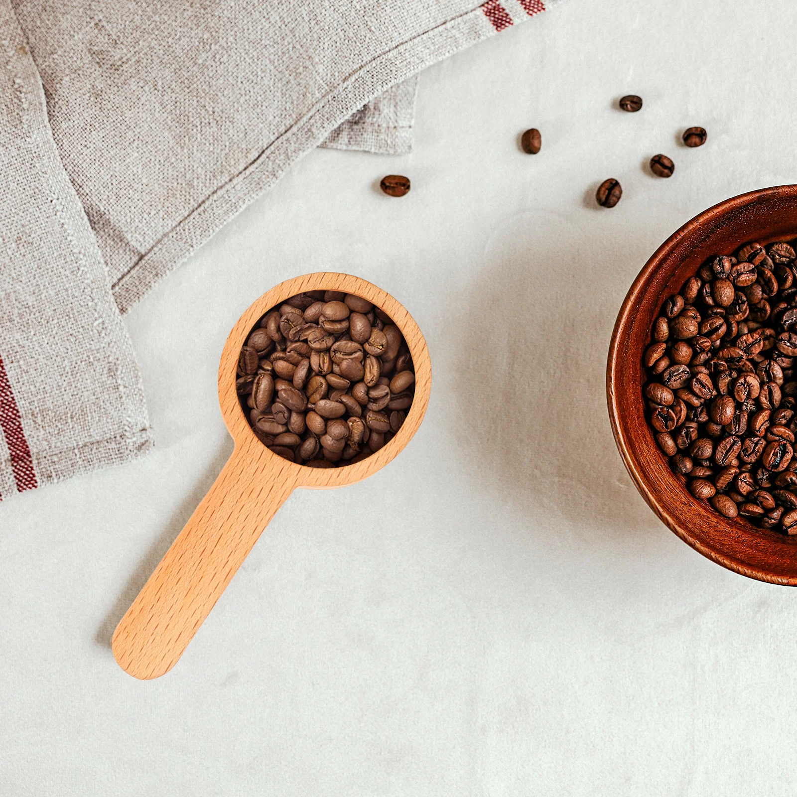 Natural Wood Coffee Bean Powder Spoon Retro Style Household Measuring Tool Compact Gift for Friends Family
Natural Wood Coffee Bean Powder Spoon Retro Style Household Measuring Tool Compact Gift for Friends Family