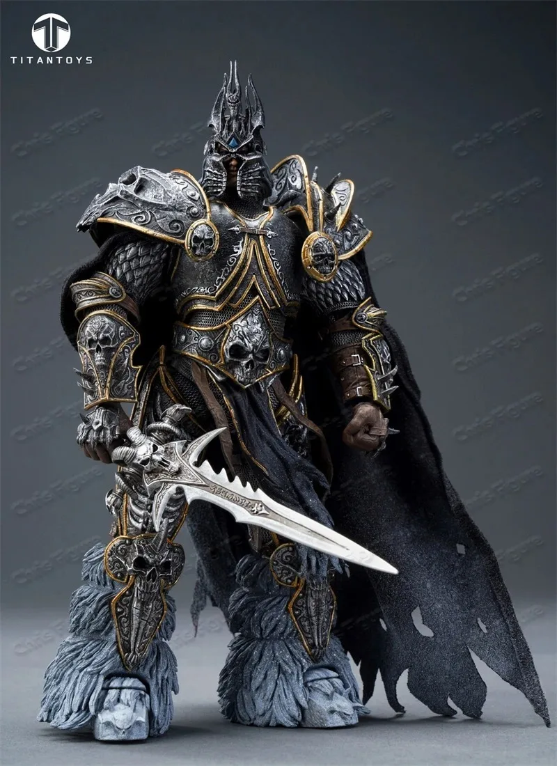 In Stock TITAN Toys Prince Arthas King of Death Frost Knight TT001 1/12 Action Figure Boutique Collection Gift
In Stock TITAN Toys Prince Arthas King of Death Frost Knight TT001 1/12 Action Figure Boutique Collection Gift