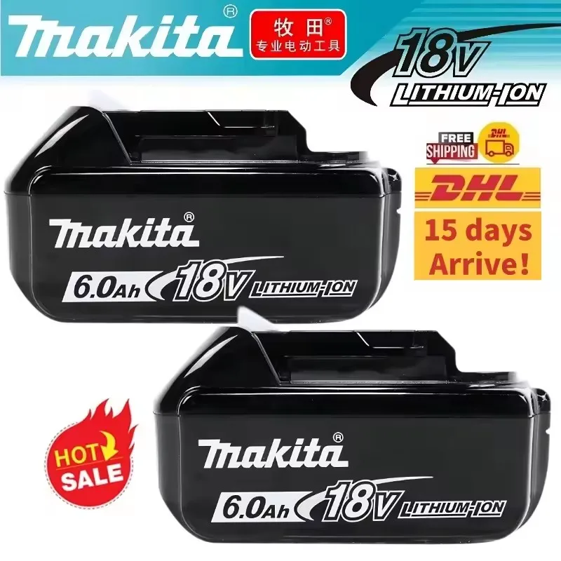 Original Makita 6Ah/5Ah para Makita 18V batería BL1830B BL1850B BL1850 BL1840 BL1860 BL1815 batería de litio de repuesto
Original Makita 6Ah/5Ah para Makita 18V batería BL1830B BL1850B BL1850 BL1840 BL1860 BL1815 batería de litio de repuesto