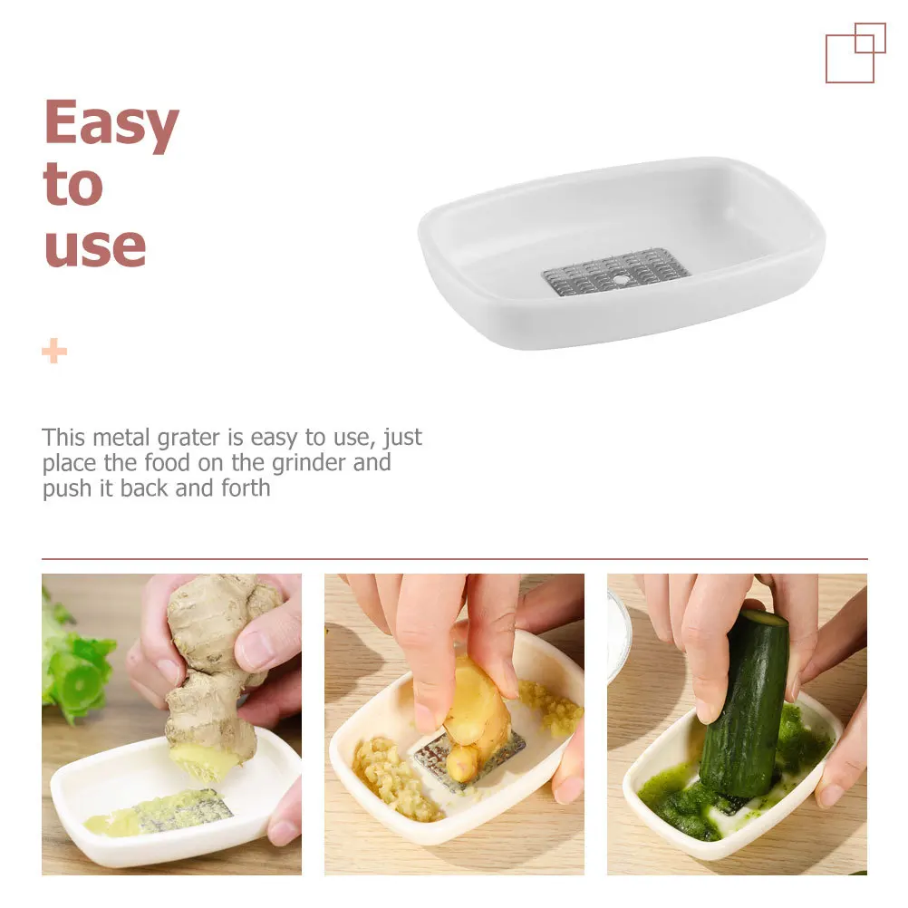 Reusable Stainless Steel Ginger Garlic Grater Kitchen Tool Household Metal Grater Easy Clean Convenient Cooking Helper
Reusable Stainless Steel Ginger Garlic Grater Kitchen Tool Household Metal Grater Easy Clean Convenient Cooking Helper
